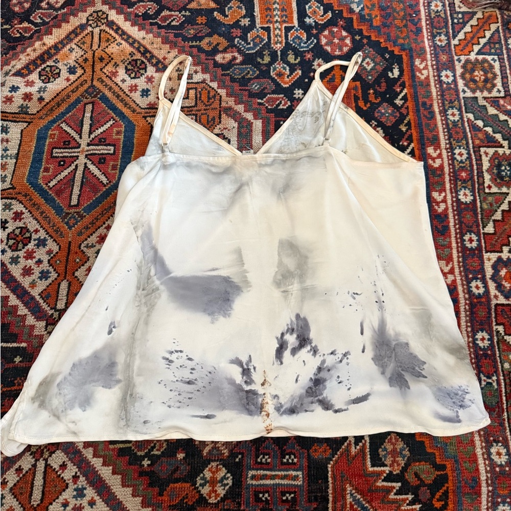Hand Dyed Silky Cami - Picture 4 of 9